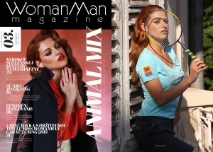 WOMANMAN MAGAZINE cover&editorial;