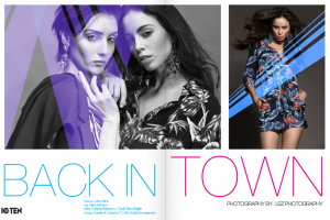BACK IN TOWN for 10TEN MAGAZINE
